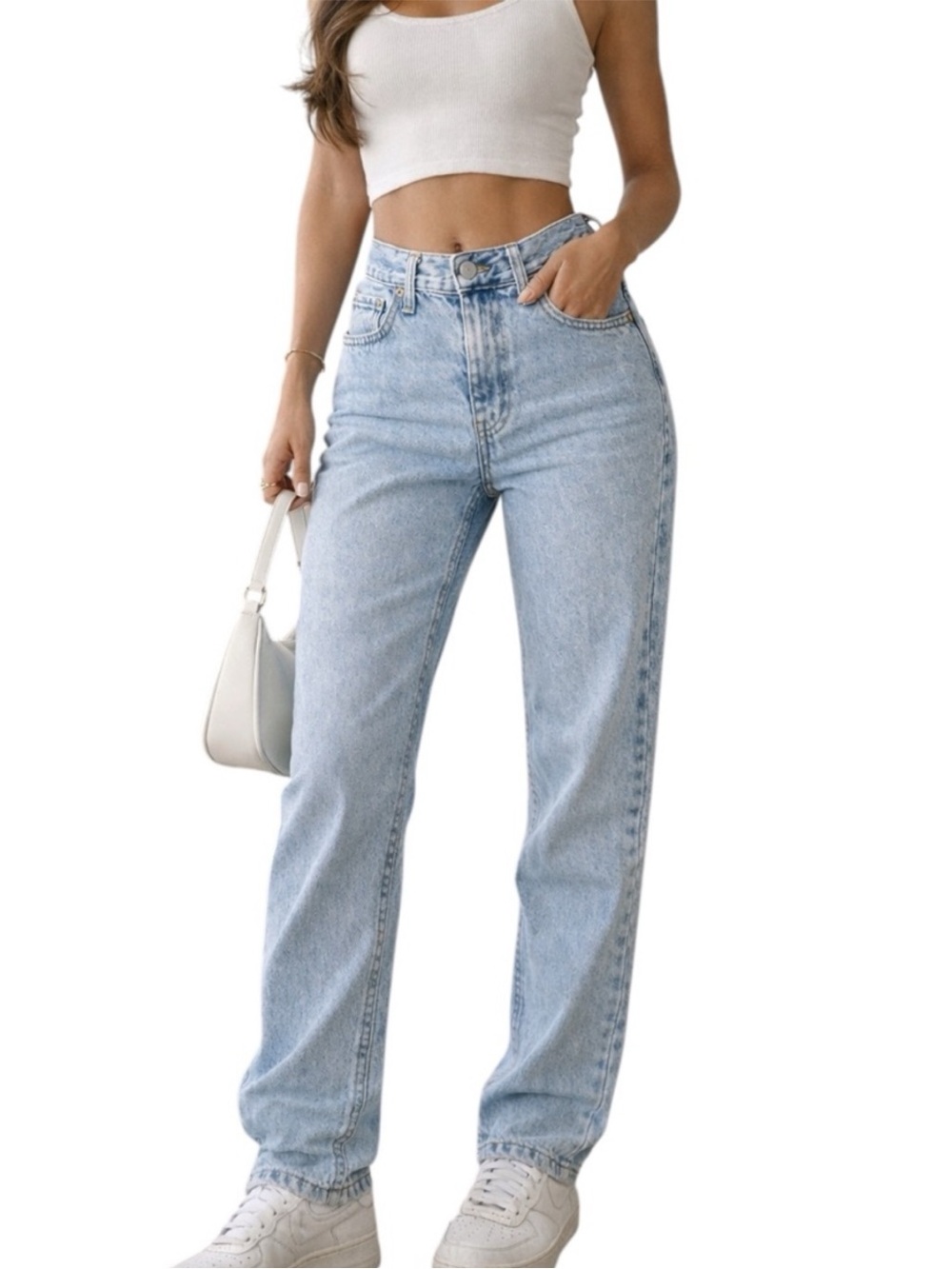 90sVintage Levis 512 Light Wash High Waist Jeans Tapered Leg USA size 11